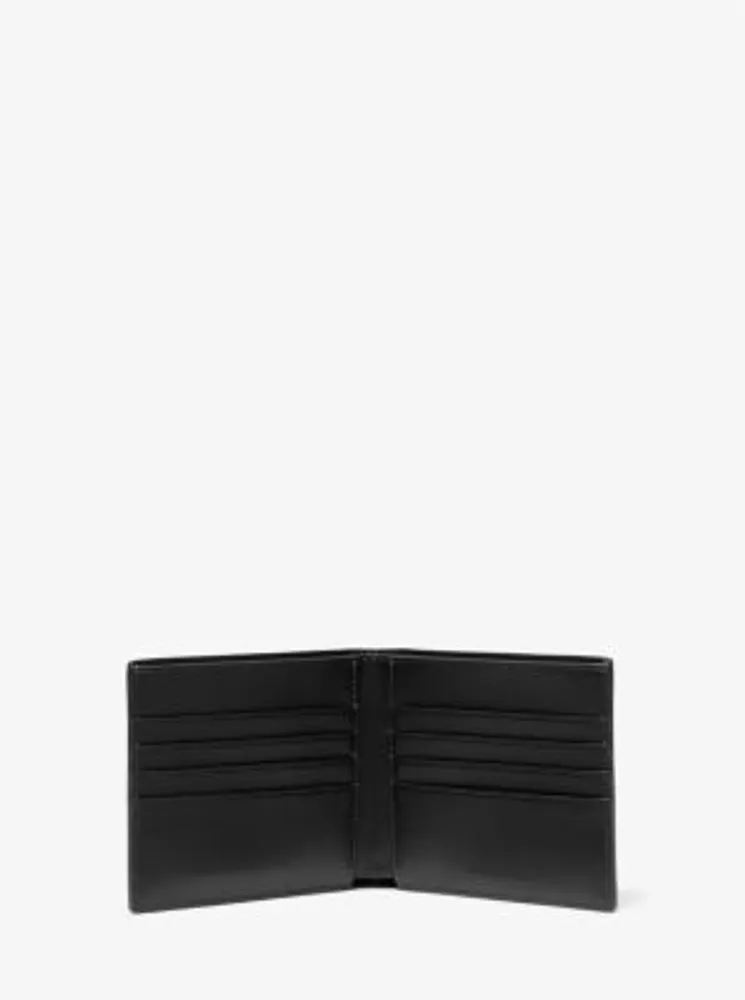 Hudson Crocodile Embossed Leather Billfold