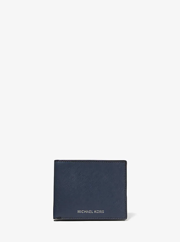 Harrison Crossgrain Leather Slim Billfold Wallet