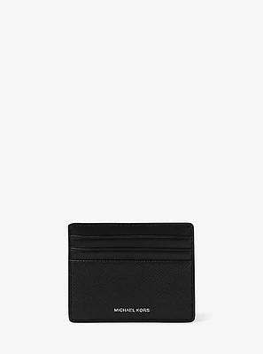 Harrison Crossgrain Leather Tall Card Case