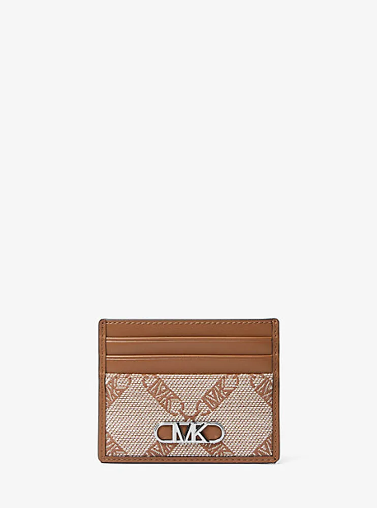 Porte-cartes Hudson en jacquard à logo empire