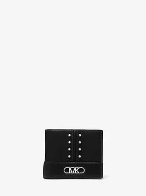 Astor Studded Leather Billfold