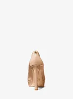 Chantal Faux Patent Leather Platform Pump
