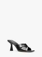 Mule Clara en cuir