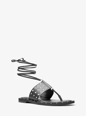 Jagger Studded Leather Sandal