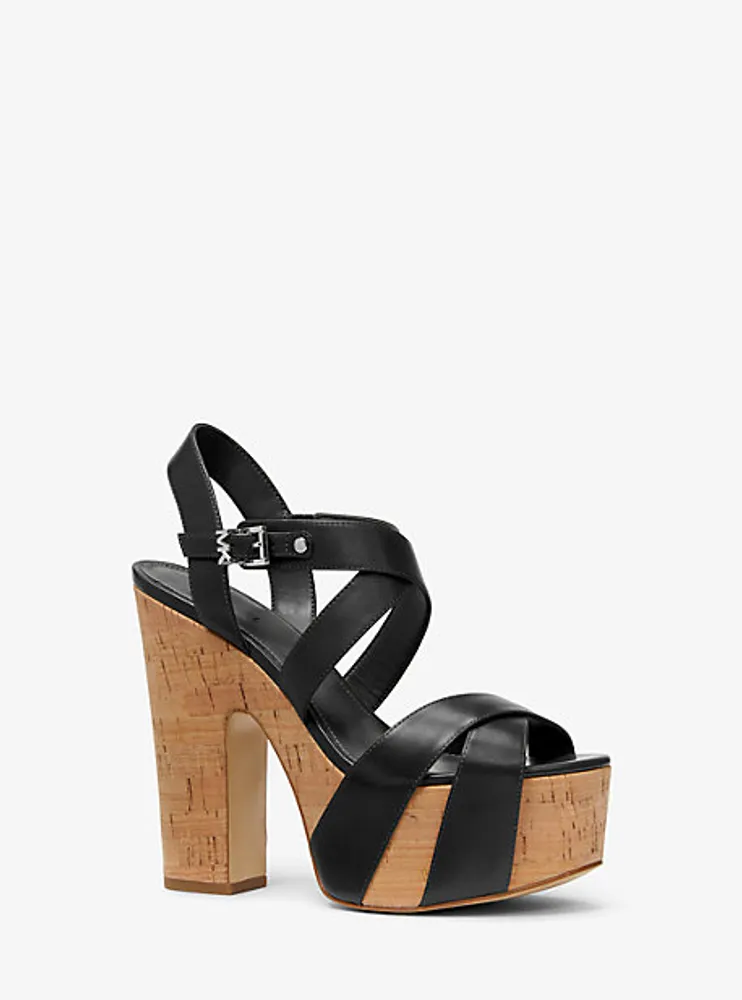 Suki Leather Platform Sandal