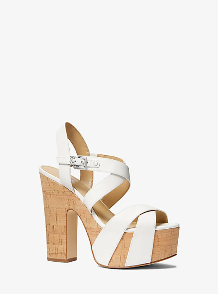Suki Leather Platform Sandal