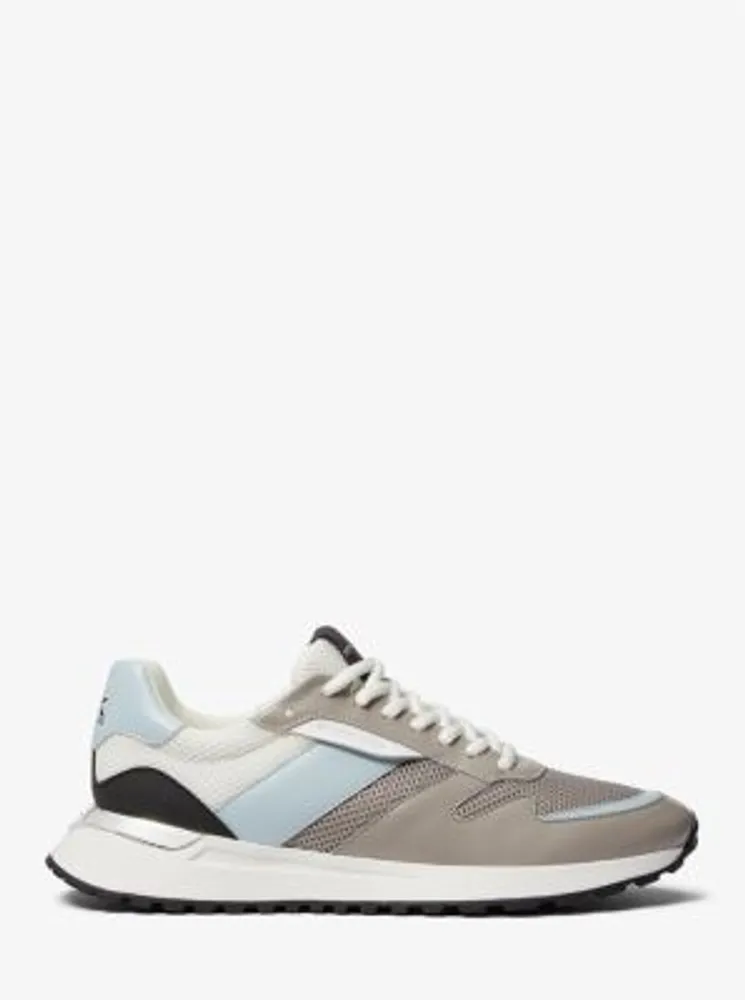 Dax Leather and Mesh Trainer