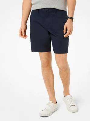Washed Poplin Shorts