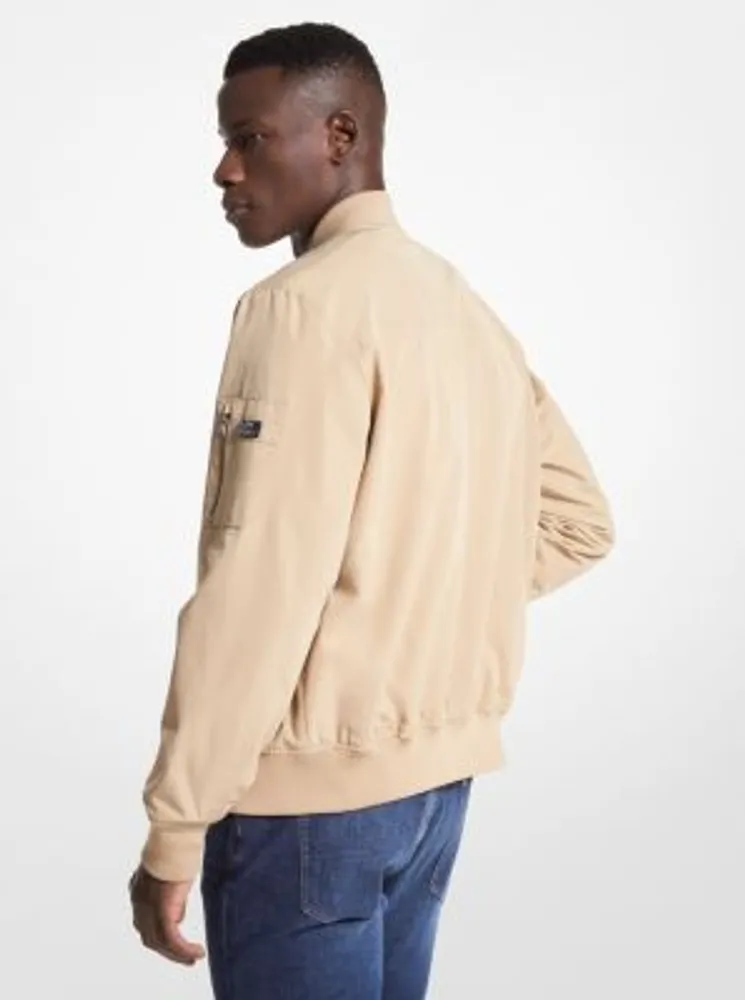 Woven Bomber Jacket