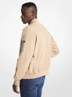Woven Bomber Jacket