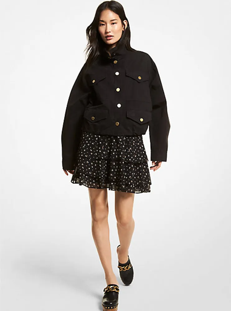 Cotton Canvas Anorak
