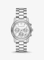 Slim Runway Silver-Tone Watch