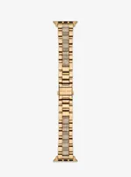 Pavé Gold-Tone Strap For Apple Watch®
