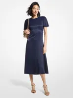 Robe en charmeuse