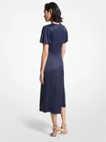 Robe en charmeuse