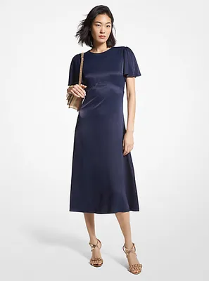 Robe en charmeuse