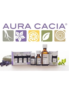 AURA CACIA Clary Sage Essential Oil Organic  (7.4 ml)
