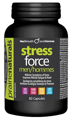 PRAIRIE NATURALS Stress Force Men (60 caps)