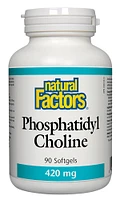 NATURAL FACTORS Phosphatidyl Choline (90 sgels)
