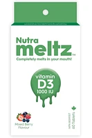 NUTRAMELTZ VITAMIN D3 1000 IU  (60 Melts)
