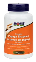 NOW Papaya Enzymes (180 chews)