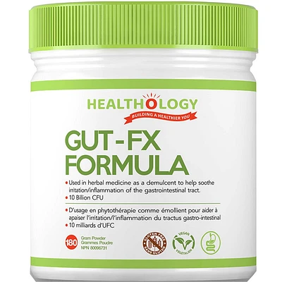 HEALTHOLOGY Gut FX (click for more product suggestions)