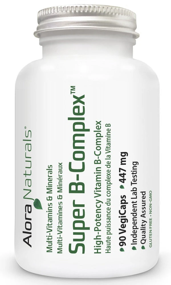 ALORA NATURALS Super B-Complex  (447 mg - 90 vcap)
