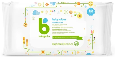 BABYGANICS Baby Wipes ( ct