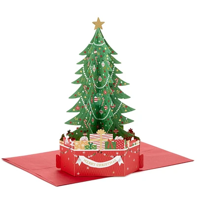 Paper Wonder Displayable Pop Up Christmas Card (Christmas Tree)