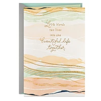 Hallmark Wedding Card (Beautiful Life Together)