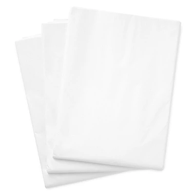 Hallmark Bulk White Tissue Paper (100 Sheets) for Birthdays, Christmas