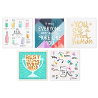 Good Mail Blank Cards Assortment (5 Cards with Envelopes for Congratul