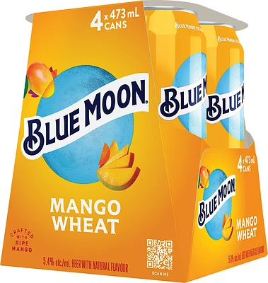 BCLIQUOR Blue Moon - Mango Wheat Tall Can