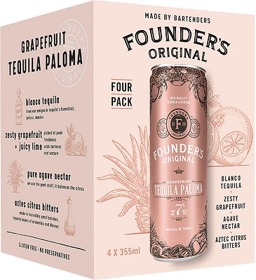 BCLIQUOR Founder's Original - Tequila Paloma Can
