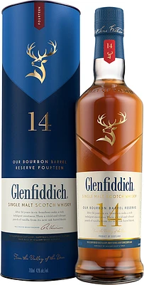 BCLIQUOR Glenfiddich - 14yo Bourbon Barrel Reserve