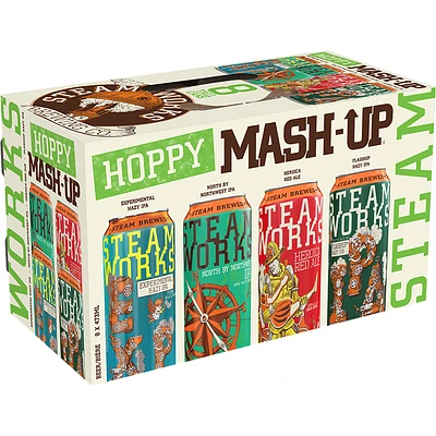 BCLIQUOR Steamworks - Mash-up Hoppy 8 Tall Can Pack