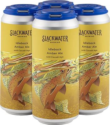 BCLIQUOR Slackwater Brewing - Idleback Amber Tall Can