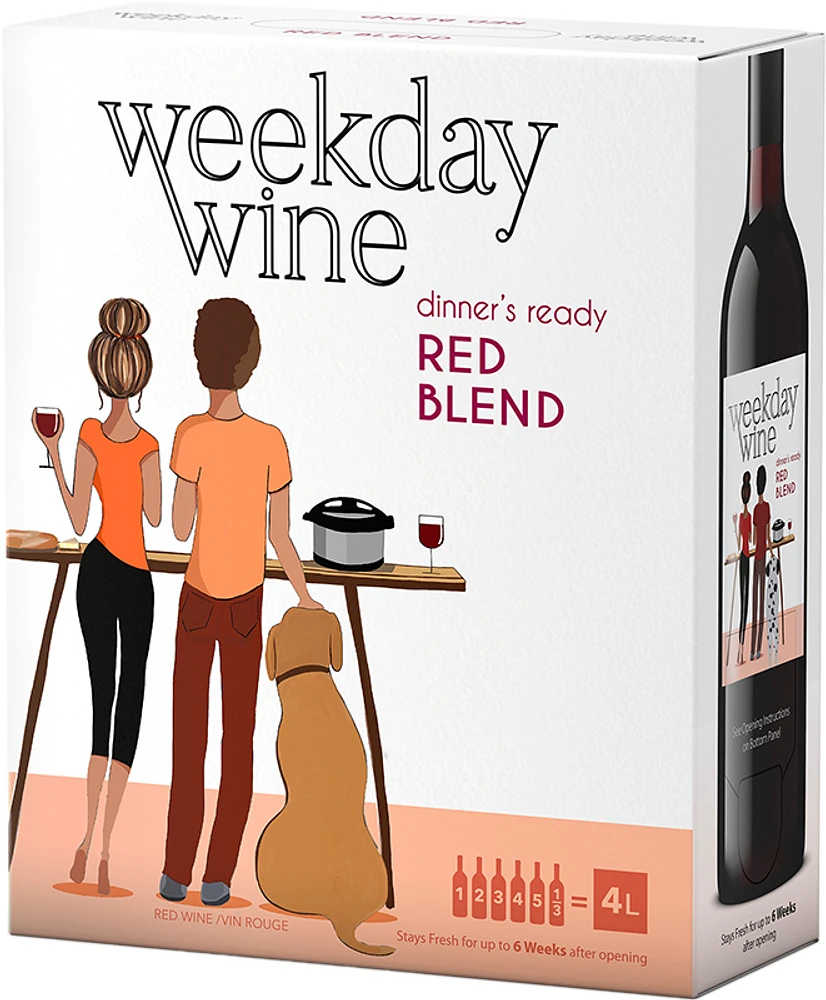 BCLIQUOR Weekday Wine - Red Blend