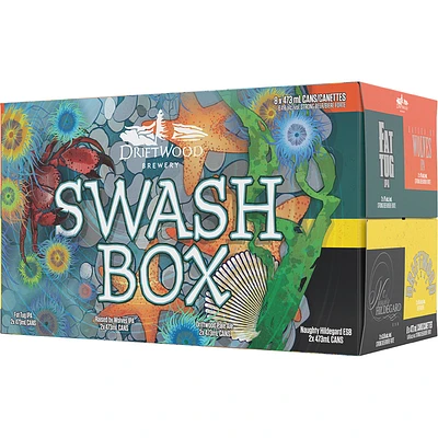 BCLIQUOR Driftwood Brewery - Swash Box Hoppy Variety Pack Tall Can