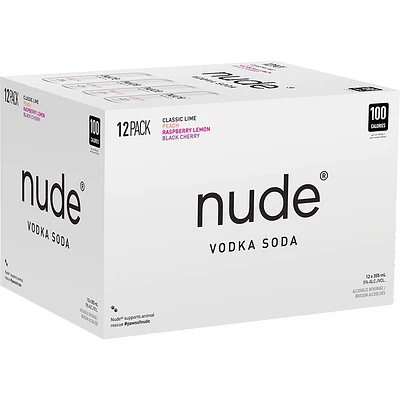 BCLIQUOR Nude Vodka Soda - Mixer Pack