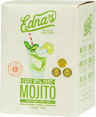 BCLIQUOR Edna's Non-alcoholic Cocktail - Mojito Can