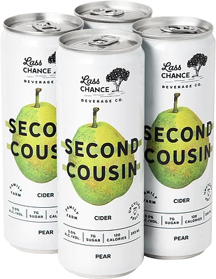 BCLIQUOR Lass Chance - Second Cousin Pear Cider Can