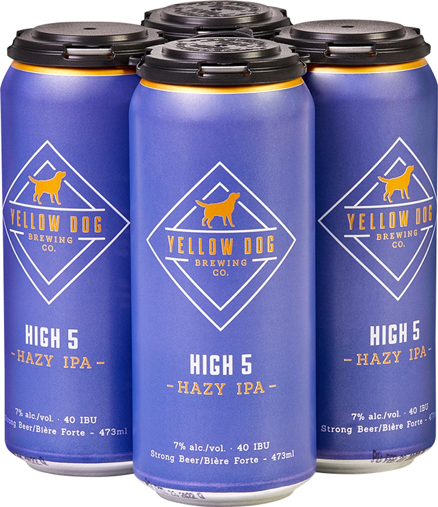 BCLIQUOR Yellow Dog Brewing - High 5 Hazy Ipa Can
