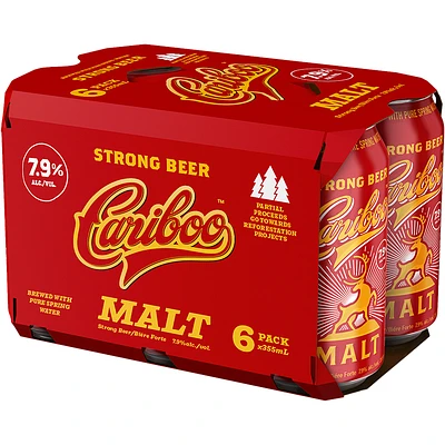 BCLIQUOR Pacific Western - Cariboo Malt Strong Can