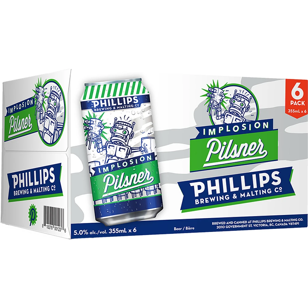 BCLIQUOR Phillips Brewing - Implosion Pilsner Can