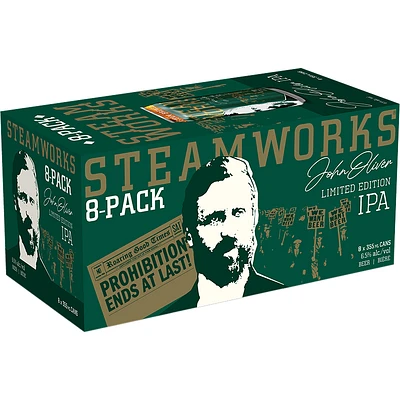 BCLIQUOR Steamworks - John Oliver Ipa Can