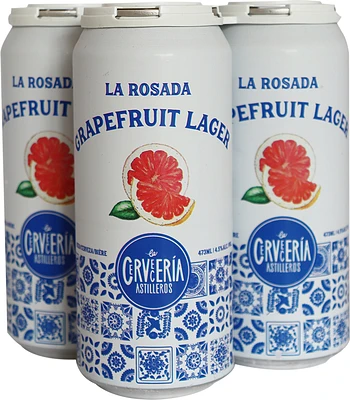 BCLIQUOR La Cerveceria - La Rosada Grapefruit Lager Tall Can