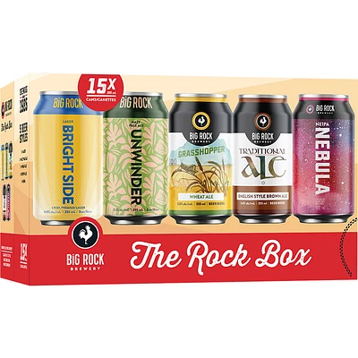 BCLIQUOR Big Rock - "the Rock Box" Signature 15 Pack Can