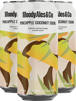 BCLIQUOR Moody Ales - Pineapple Coconut Sour Tall Can