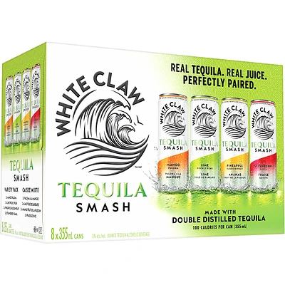 BCLIQUOR White Claw - Tequila Smash Variety Pack Can